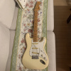 Fender Japan JV Series Squier Stratocaster Olympic White 5-13-83 Neck Date 